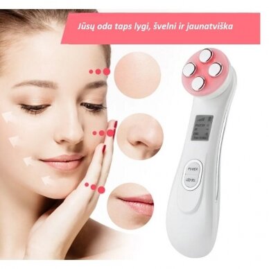 Electroporation device for facial rejuvenation (photon + EMS + RF), without stand 3