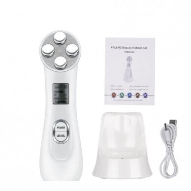 Electroporation device for facial rejuvenation (photon + EMS + RF) 4