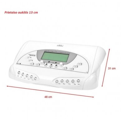 MEDIQ CLASSIC profesionalus elektrostimuliacijos aparatas kosmetologams MC-9116 7