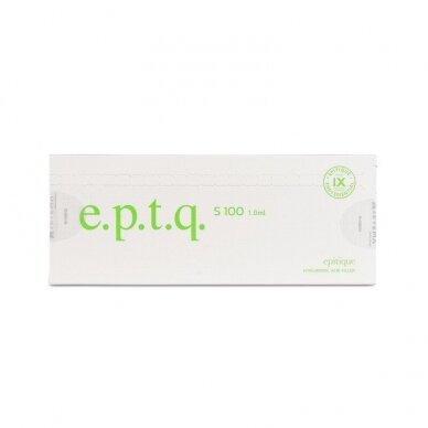 e.p.t.q. S100 Hyaluron Pen užpildas GREEN 24 mg / ml.