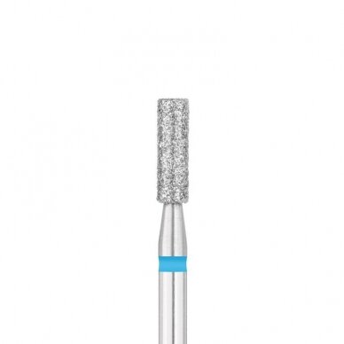 EXO PROFESSIONAL profesionalus frezos antgalis manikiūrui DIAMOND CYLINDER 2.5MM BL 1