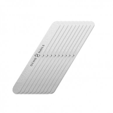 OCHO NAILS professional nail file for manicure #100/180, 10 pcs.