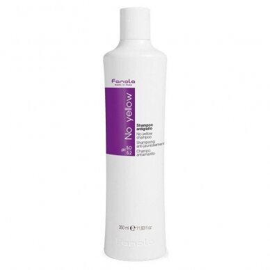 FANOLA NO YELLOW yellow shades neutralizing shampoo for fair hair