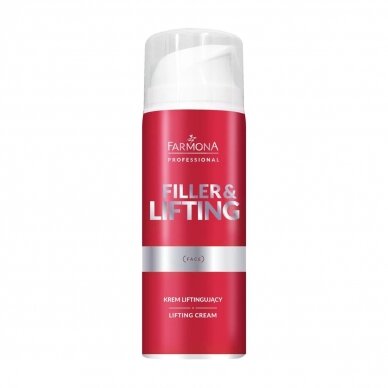 FARMONA FILLER & LIFTING firming facial skin cream with TENS&UP™ complex, 150 ml