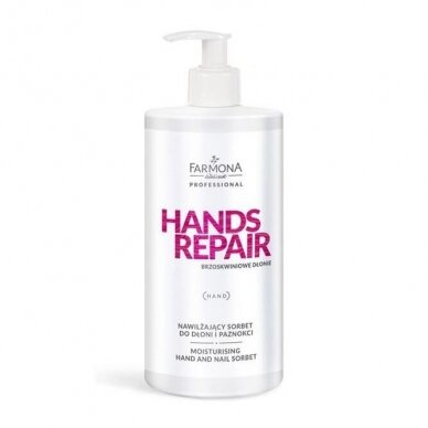 FARMONA HANDS REPAIR drėkinamasis rankų kremas, 500 ml.