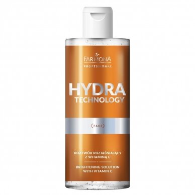 FARMONA HYDRA TECHNOLOGY brightening face skin solution with vitamin C, 500 ml.