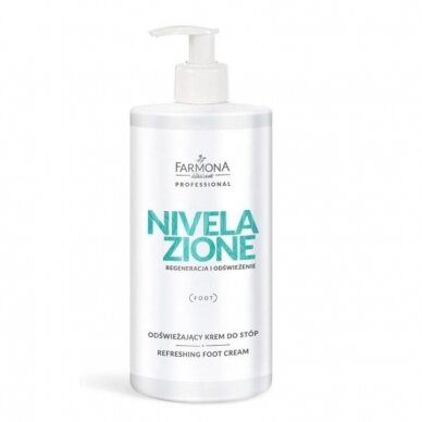 FARMONA NIVELAZIONE - antibacterial/antiperspirant cooling foot and leg cream, 500 ml.