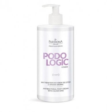 FARMONA PODOLOGIC FITNESS antibacterial foot cream with zinc and silver ions, 500 ml.