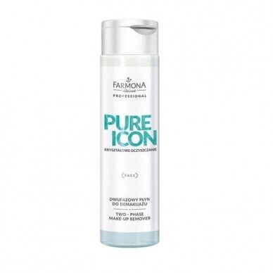 FARMONA PURE ICON two-phase eye and lip makeup remover, 250 ml.