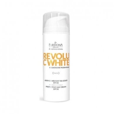 FARMONA REVOLU C WHITE Facial Cream for reducing discolouration with SPF 30 protection, 50 ml.