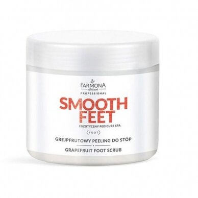 FARMONA SMOOTH FEET foot scrub with shea butter, 690g.