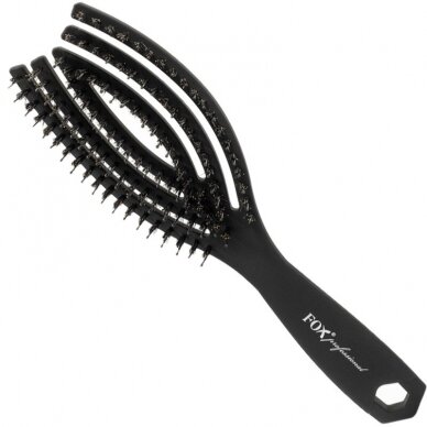 FOX FLEX NYLON professional nylon boar bristle hair brush