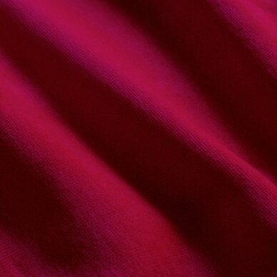 Velor cosmetology bed cover 70x190 cm, fuchsia color 1