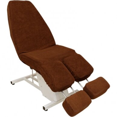 Terry cover for pedicure chair with separate legs (3 colors available)