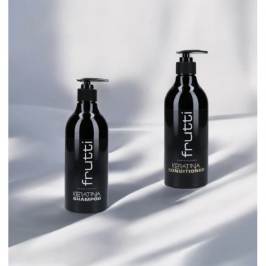 FRUTTI PROFESSIONAL professional deeply moisturizing and nourishing hair conditioner with keratin, 480 ml  1