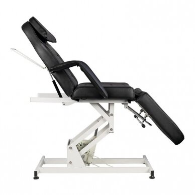 Professional electric cosmetology chair-bed AZZURRO 673A, black (1 motor) 6