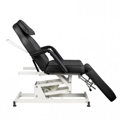 Professional electric cosmetology chair-bed AZZURRO 673A, black (1 motor) 5