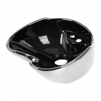 GABBIANO spare sink black/white color 1