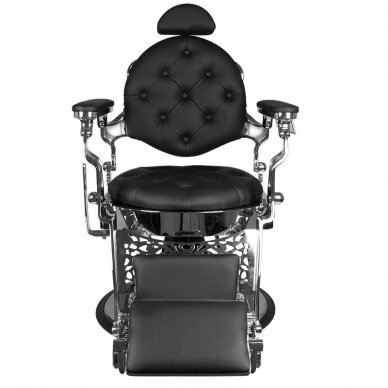 Professional barbers and beauty salons haircut chair GABBIANO GIULO black color 2