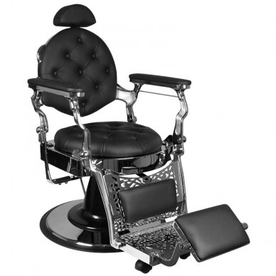 Professional barbers and beauty salons haircut chair GABBIANO GIULO black color