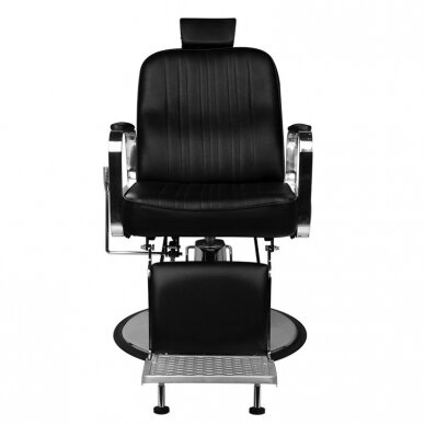 Professional barbers and beauty salons haircut chair GABBIANO PATRIZIO, black color 2