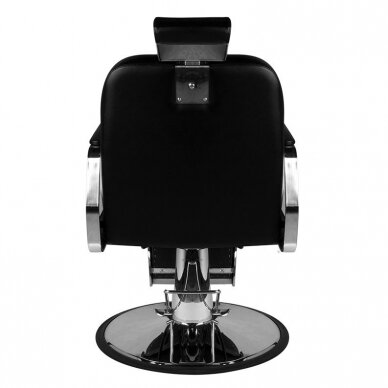 Professional barbers and beauty salons haircut chair GABBIANO PATRIZIO, black color 3