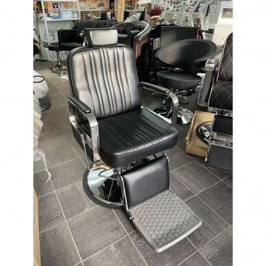 Professional barbers and beauty salons haircut chair GABBIANO PATRIZIO, black color 7