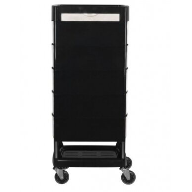 Professional hairdressing trolley GABBIANO FT65 BLACK / WHITE 2