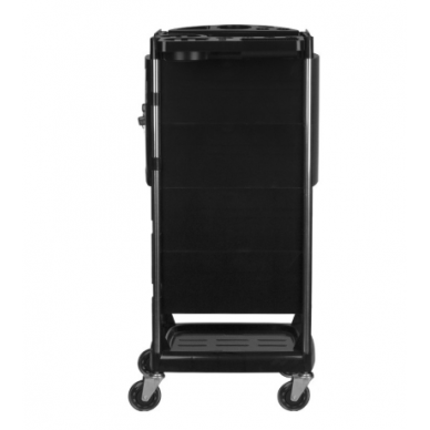 Professional GABBIANO hairdresser's trolley, black FX10C 4