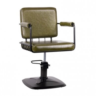 Professional hairdressing chair GABBIANO KATANIA LUFT, green