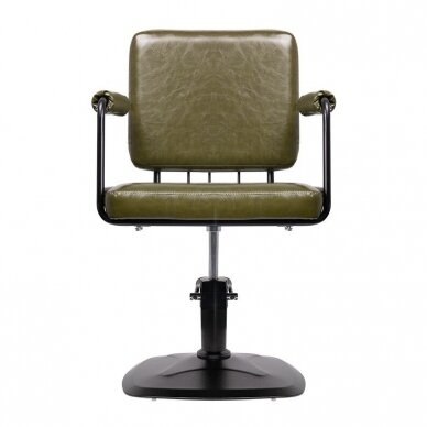 Professional hairdressing chair GABBIANO KATANIA LUFT, green 3