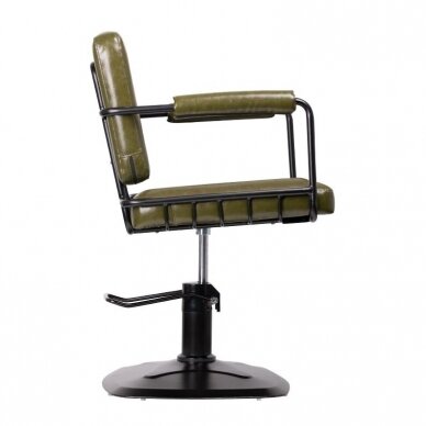 Professional hairdressing chair GABBIANO KATANIA LUFT, green 1