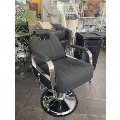 Professional barbers and beauty salons haircut chair  GABBIANO RUFO BLACK 11