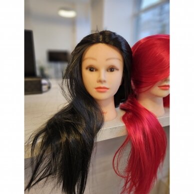 Training head IZA RED 60cm, thermal hair 6