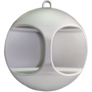 GEPARD round high-quality barbers mirror (to show the customer the view from the back) Ø 27 cm