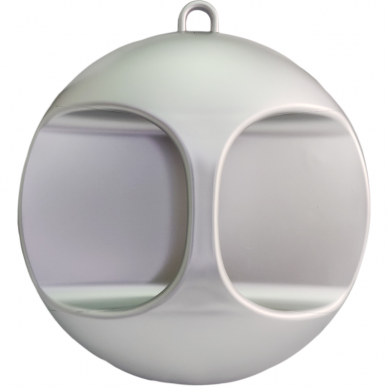 GEPARD round high-quality barbers mirror (to show the customer the view from the back) Ø 27 cm 1