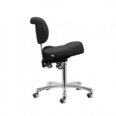 GIOVANNI CLASSIC 1005 professional podiatry chair for beauticians and beauty salons, black color 4