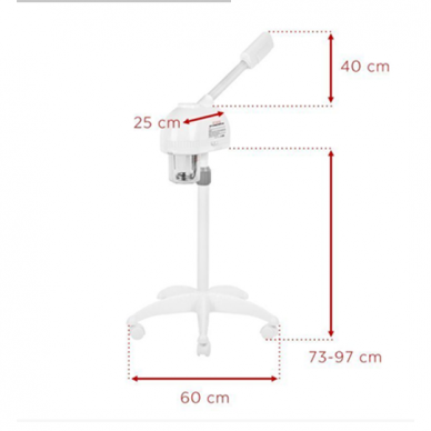 GIOVANNI CLASSIC D-009 professional face steaming and swelling device - vapozone 6