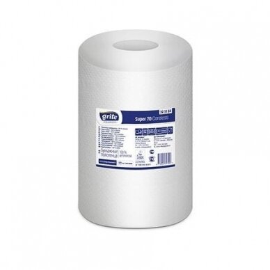 GRITE paper towels in roll SUPER (2 layers), 70 meters