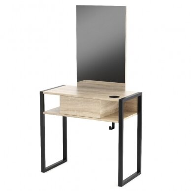 Beauty salon mirror - console CRUDO II