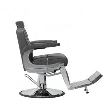 HAIR SYSTEM professional barber chair for hairdressers and beauty salons BM88066, gray color