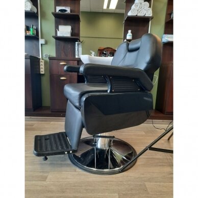 Profesionali barberio kėdė kirpykloms ir grožio salonams HAIR SYSTEM NEW YORK 6