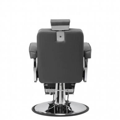 HAIR SYSTEM professional barber chair for hairdressers and beauty salons BM88066, gray color 4