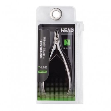 HEAD BEAUTY Professional cuticle nippers Y-LINE, L-105mm, blade 3mm 4