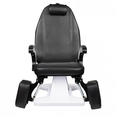 Professional hydraulic podiatric chair for pedicure procedures MOD 112, black color 3