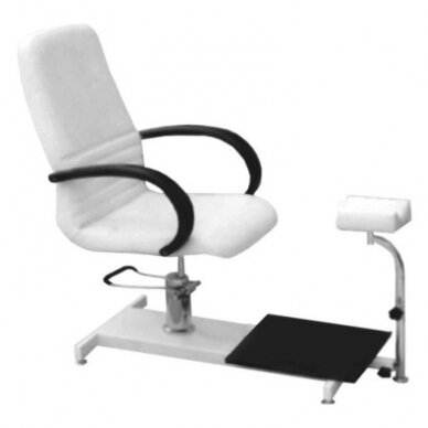 Professional hydraulic SPA / pedicure chair with adjustable foot MOD-SPA100, white color 1