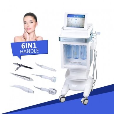 HYDRAFACIAL профессиональный многофункциональный аппарат для ухода за лицом 6in1 3