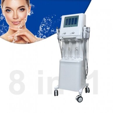 HYDRAFACIAL profesionalus daugiafunkcinis veido priežiūros aparatas 8in1 1