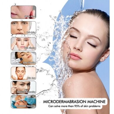 HYDRAFACIAL profesionalus daugiafunkcinis veido priežiūros aparatas 14in1 6