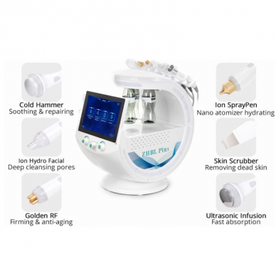 HYDRO SKIN PLUS professional multi-functional face care machine 7in1 + face analyzer NEWEST VERSION 2024 2